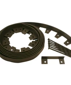 Vigoro 20 ft. No-Dig Landscape Plastic Edging Kit 13 Vigoro 20 ft. No-Dig Landscape Plastic Edging Kit -Outdoor Plant Life black vigoro plastic edging 3001 20hd 6 40 1000