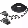 Vigoro 60 ft. No-Dig Landscape Plastic Edging Kit -Outdoor Plant Life black vigoro plastic edging 3001 60hd 3 64 1000