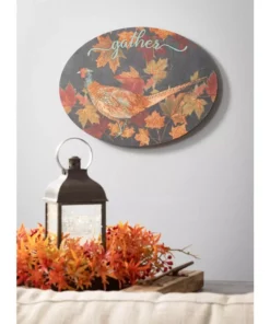 SULLIVANS 10.5 in. Black Speckled Lantern with LED Pillar Candle 9 SULLIVANS 10.5 in. Black Speckled Lantern with LED Pillar Candle -Outdoor Plant Life blacks sullivans outdoor lanterns sea44237ln 1f 1000