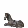 SULLIVANS Brown Resin Horse Planter