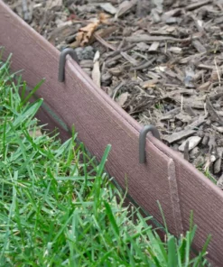 Vigoro 20 ft. Premium Brown Composite Edging 12 Vigoro 20 ft. Premium Brown Composite Edging -Outdoor Plant Life brown vigoro brick edging 903001vg 66 1000