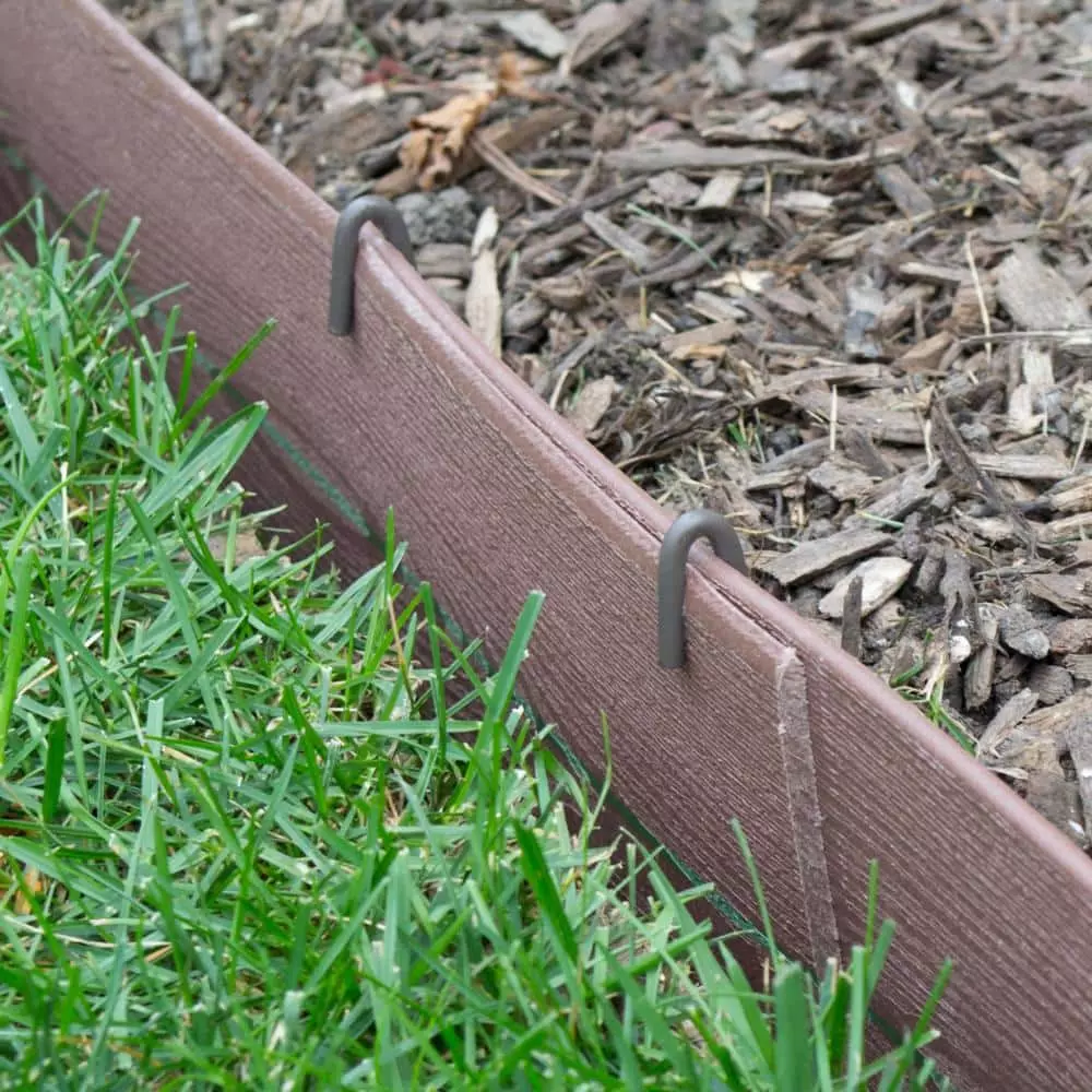 Vigoro 20 ft. Premium Brown Composite Edging 7 Vigoro 20 ft. Premium Brown Composite Edging - Image 5