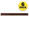 Vigoro 4 ft. Brown No-Dig Rubber Landscape Edging (6-Pack) -Outdoor Plant Life brown vigoro rubber edging dcbfe4bn6 64 1000