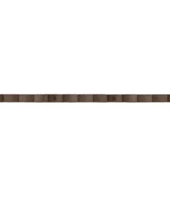 Vigoro 47 in. x 2 in. x 4 in. Brown Scalloped Rubber Garden Edging -Outdoor Plant Life brown vigoro rubber edging mt5001678 4f 1000