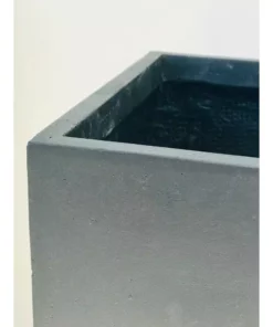 KANTE 10 in. Tall Charcoal Lightweight Concrete Square Modern Outdoor Planter 12 KANTE 10 in. Tall Charcoal Lightweight Concrete Square Modern Outdoor Planter -Outdoor Plant Life charcoal kante plant pots rf0001a c60121 44 1000