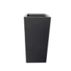 KANTE 28 in. Tall Charcoal Lightweight Concrete Rectangle Modern Outdoor Planter 2 KANTE 28 in. Tall Charcoal Lightweight Concrete Rectangle Modern Outdoor Planter -Outdoor Plant Life charcoal kante plant pots rf0002c c60121 64 1000