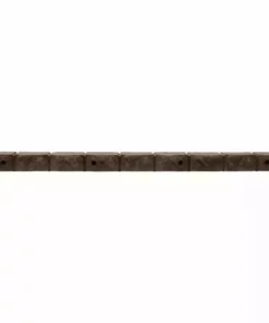 Vigoro Roman Stone 48 in. Rubber Garden Edging Earth (Pack of 2) -Outdoor Plant Life earth vigoro rubber edging mt5001789cm 66 1000