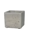 SULLIVANS Gray Cement Square Planter 1 SULLIVANS Gray Cement Square Planter -Outdoor Plant Life gray sullivans plant pots cmt1091 64 1000
