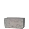 SULLIVANS Gray Cement Rectangular Planter -Outdoor Plant Life gray sullivans plant pots cmt1094 64 1000