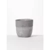 SULLIVANS Gray Cement Pot -Outdoor Plant Life gray sullivans plant pots cmt1186 64 1000