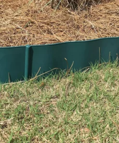 Vigoro 2 ft. W x 0.25 in. L Green Plastic Easy Edging 13 Vigoro 2 ft. W x 0.25 in. L Green Plastic Easy Edging -Outdoor Plant Life green vigoro plastic edging 51034 44 1000