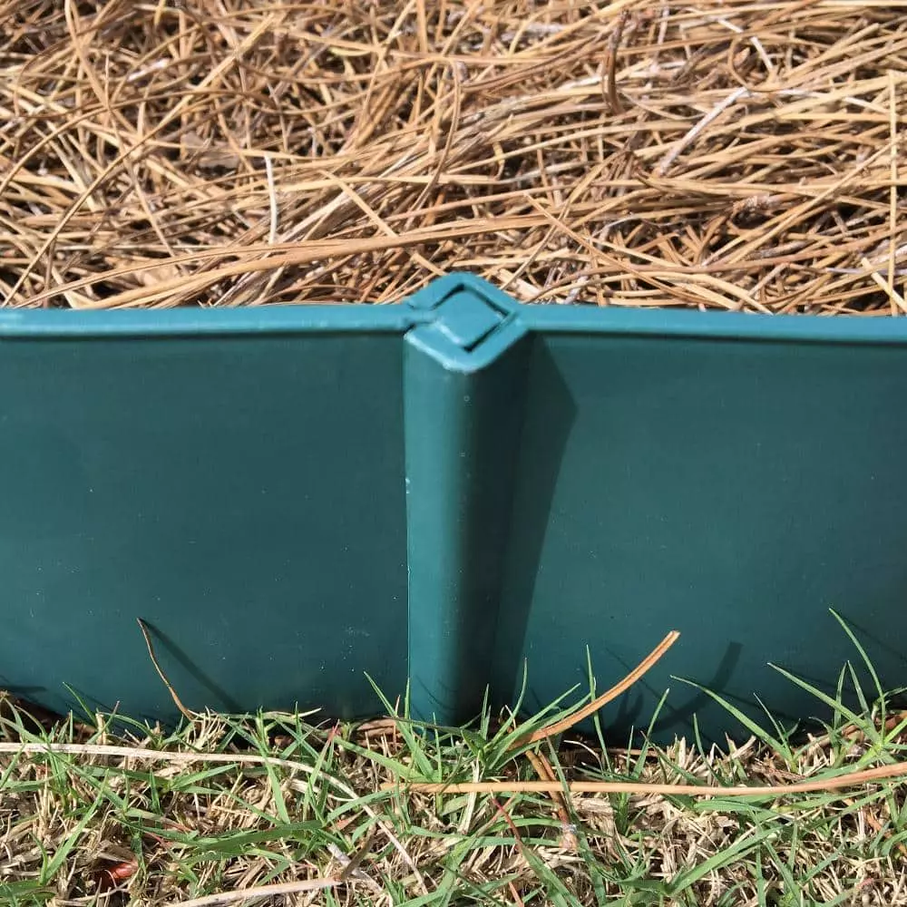 Vigoro 2 ft. W x 0.25 in. L Green Plastic Easy Edging 9 Vigoro 2 ft. W x 0.25 in. L Green Plastic Easy Edging - Image 7