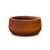 KANTE 16 in. Dia. Round Iron Oxide Concrete Bowl Planter, Outdoor Indoor Large Planter Pot with Drainage Hole 1 KANTE 16 in. Dia. Round Iron Oxide Concrete Bowl Planter, Outdoor Indoor Large Planter Pot with Drainage Hole -Outdoor Plant Life iron oxide kante plant pots rc0051b c80621 64 1000