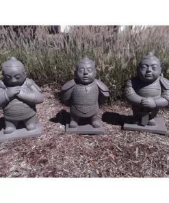 KANTE 19 in. H Sculpting Clay Lightweight Concrete/Fiberglass Indoor Outdoor Praying Standing Warrior Statue -Outdoor Plant Life kante garden statues ospd0010a c70041 1f 1000