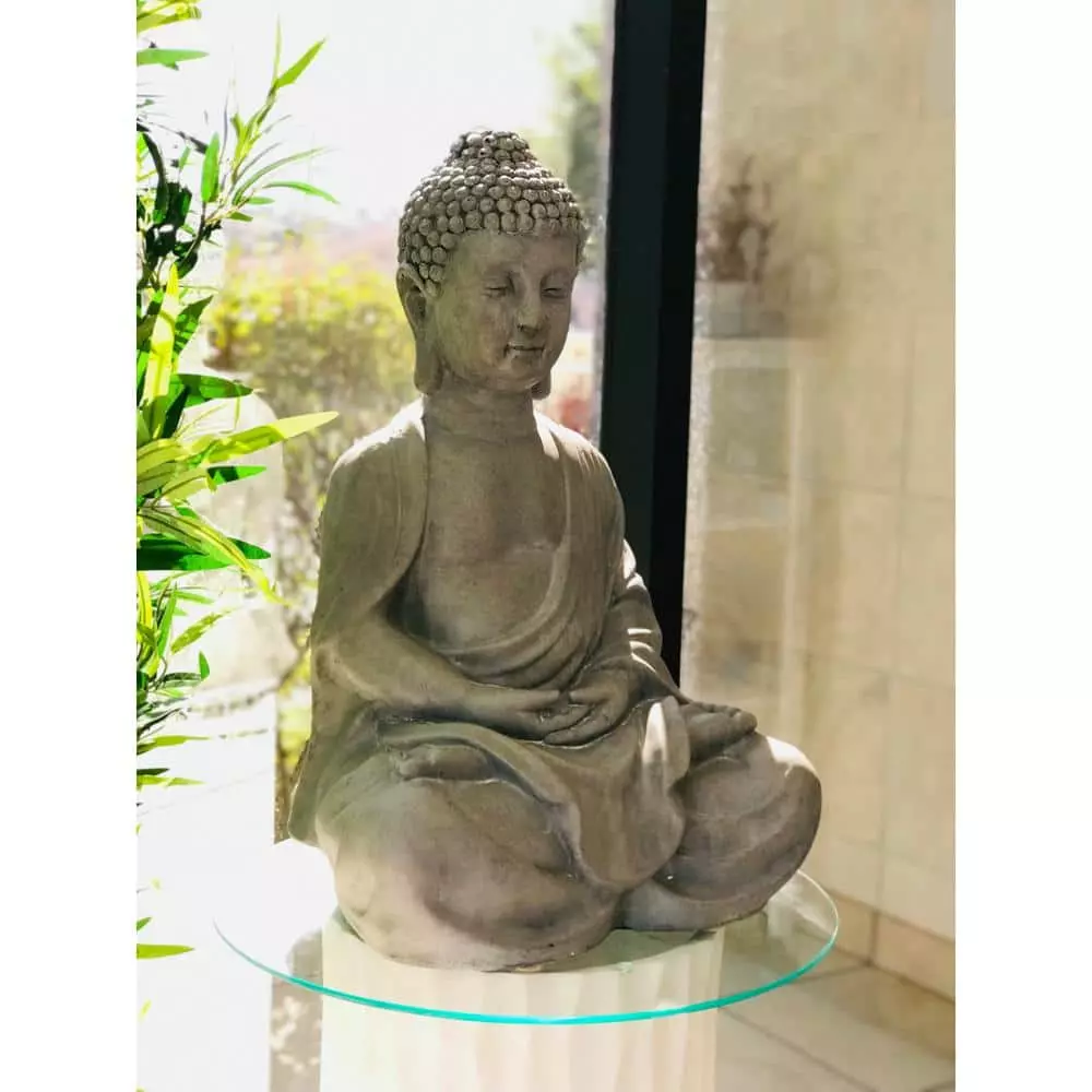 KANTE Lightweight Sitting Meditating Buddha Zen Indoor 7 KANTE Lightweight Sitting Meditating Buddha Zen Indoor - Image 5