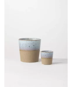 SULLIVANS Multi-Color Ceramic Planter (Set of 2) -Outdoor Plant Life multicolor sullivans plant pots cm2941 1f 1000