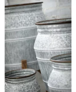 Outdoor Plant Life -Outdoor Plant Life multicolor sullivans plant pots met1686 c3 1000