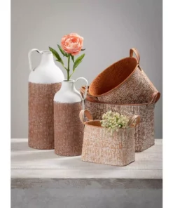 Outdoor Plant Life -Outdoor Plant Life multicolor sullivans plant pots met1694 c3 1000