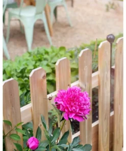 Vigoro 37.1 in. H x 45.35 in. W Cedar Garden Fence Panel 24 Vigoro 37.1 in. H x 45.35 in. W Cedar Garden Fence Panel -Outdoor Plant Life natural cedar wood vigoro garden fencing 860664 4f 1000