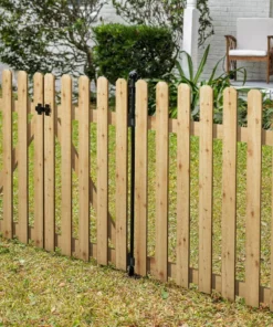 Vigoro 37.1 in. H x 45.35 in. W Cedar Garden Fence Panel 23 Vigoro 37.1 in. H x 45.35 in. W Cedar Garden Fence Panel -Outdoor Plant Life natural cedar wood vigoro garden fencing 860664 c3 1000