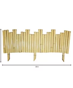 Vigoro Natural Pipe Organ 8 in. Bamboo Garden Fence 10 Vigoro Natural Pipe Organ 8 in. Bamboo Garden Fence -Outdoor Plant Life natural vigoro garden fencing 4477408 c3 1000