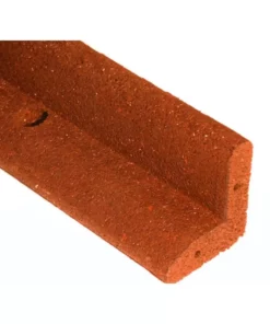 Vigoro EcoBorder 4 ft. Red Rubber Edging (48-Count/Pallet)