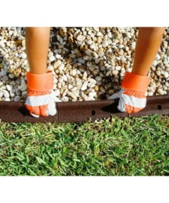 Vigoro EcoBorder 4 ft. Red Rubber Edging (48-Count/Pallet) 15 Vigoro EcoBorder 4 ft. Red Rubber Edging (48-Count/Pallet) -Outdoor Plant Life red vigoro rubber edging ecobrd rd 48 a0 1000