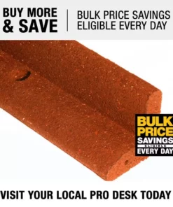 Vigoro EcoBorder 4 ft. Red Rubber Landscape Edging (6-Pack) 19 Vigoro EcoBorder 4 ft. Red Rubber Landscape Edging (6-Pack) -Outdoor Plant Life red vigoro rubber edging ecobrd red 6pk 77 1000