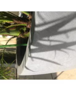 KANTE 20 in., 16 in. and 12 in. W Round Slate Gray Concrete/Fiberglass Indoor Outdoor Elegant Bowl Planters (Set of 3) -Outdoor Plant Life slate gray kante plant pots osc0049abc c60611 fa 1000