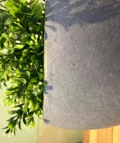 KANTE 8 in. Tall Slate Gray Lightweight Concrete Outdoor Round Bowl Planter 9 KANTE 8 in. Tall Slate Gray Lightweight Concrete Outdoor Round Bowl Planter -Outdoor Plant Life slate gray kante plant pots rc0049a c60611 1f 1000