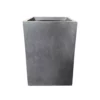 KANTE Small 13 in. Tall Slate Gray Lightweight Concrete Square Outdoor Planter 2 KANTE Small 13 in. Tall Slate Gray Lightweight Concrete Square Outdoor Planter -Outdoor Plant Life slate gray kante plant pots rf0007a c60611 64 1000