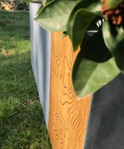 KANTE 31 in. and 23 in. Long Timber Ridge Lightweight Concrete Modern Rectangle Outdoor Planter Set -Outdoor Plant Life timber ridge kante plant pots rf0219ab c80811 4f 1000