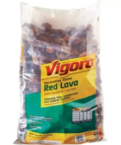 Vigoro 0.5 cu. ft. Bagged Decorative Stone Red Lava Landscape Rock -Outdoor Plant Life vigoro bagged landscape rocks 440897 1d 1000