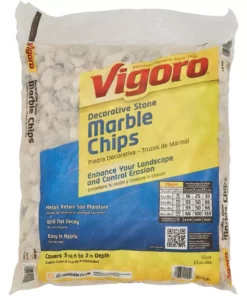 Vigoro 0.5 cu. ft. Bagged Marble Chip Landscape Rock 12 Vigoro 0.5 cu. ft. Bagged Marble Chip Landscape Rock -Outdoor Plant Life vigoro bagged landscape rocks 54141 1d 1000