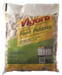Vigoro 0.5 cu. ft. Bagged Pond Pebble Landscape Rock -Outdoor Plant Life vigoro bagged landscape rocks 54249v 1d 1000