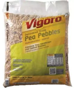 Vigoro 0.5 cu. ft. Bagged Pea Gravel Pebble Landscape Rock 13 Vigoro 0.5 cu. ft. Bagged Pea Gravel Pebble Landscape Rock -Outdoor Plant Life vigoro bagged landscape rocks 54255 1d 1000