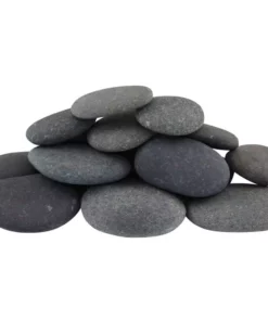 Vigoro 0.25 cu. ft. 20 lbs. 1 in. to 3 in. Grey Mexican Beach Pebble Landscape Rock