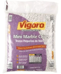 Vigoro 0.5 cu. ft. Mini Marble Chip Landscape Rock 32 Bags/ 16 cu. ft./Pallet 7 Vigoro 0.5 cu. ft. Mini Marble Chip Landscape Rock 32 Bags/ 16 cu. ft./Pallet -Outdoor Plant Life vigoro bulk landscape rocks 54142vn 1d 1000