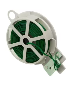 Vigoro 100 ft. Plastic Twist with Cutter -Outdoor Plant Life vigoro garden wire t001avg 1d 1000