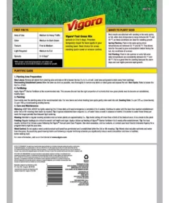 Vigoro 3 lbs. Fast Grass Seed Mix -Outdoor Plant Life vigoro grass seed 25102 40 1000