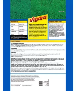 Vigoro 20 lbs. Sun and Shade Grass Seed Mix with Water Saver Seed Coating 17 Vigoro 20 lbs. Sun and Shade Grass Seed Mix with Water Saver Seed Coating -Outdoor Plant Life vigoro grass seed 25687 40 1000