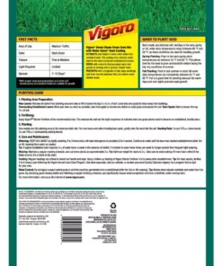 Vigoro 3 lbs. Dense Shade Grass Seed Mix with Water Saver Seed Coating -Outdoor Plant Life vigoro grass seed 25689 40 1000