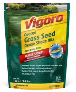 Vigoro 3 lbs. Dense Shade Grass Seed Mix with Water Saver Seed Coating