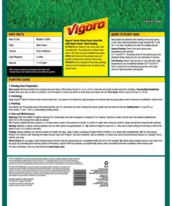 Vigoro 7 lbs. Dense Shade Grass Seed Mix with Water Saver Seed Coating -Outdoor Plant Life vigoro grass seed 25690 4f 1000