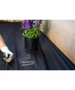 Vigoro 4 ft. x 50 ft. Point Bond Landscape Fabric -Outdoor Plant Life vigoro landscape fabric nmv04050b 66 1000