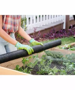 Vigoro 14 ft. x 45 ft. UV Treated Polypropylene Bird Block Netting and Barrier 23 Vigoro 14 ft. x 45 ft. UV Treated Polypropylene Bird Block Netting and Barrier -Outdoor Plant Life vigoro landscape fabric nmvbb1445 4f 1000