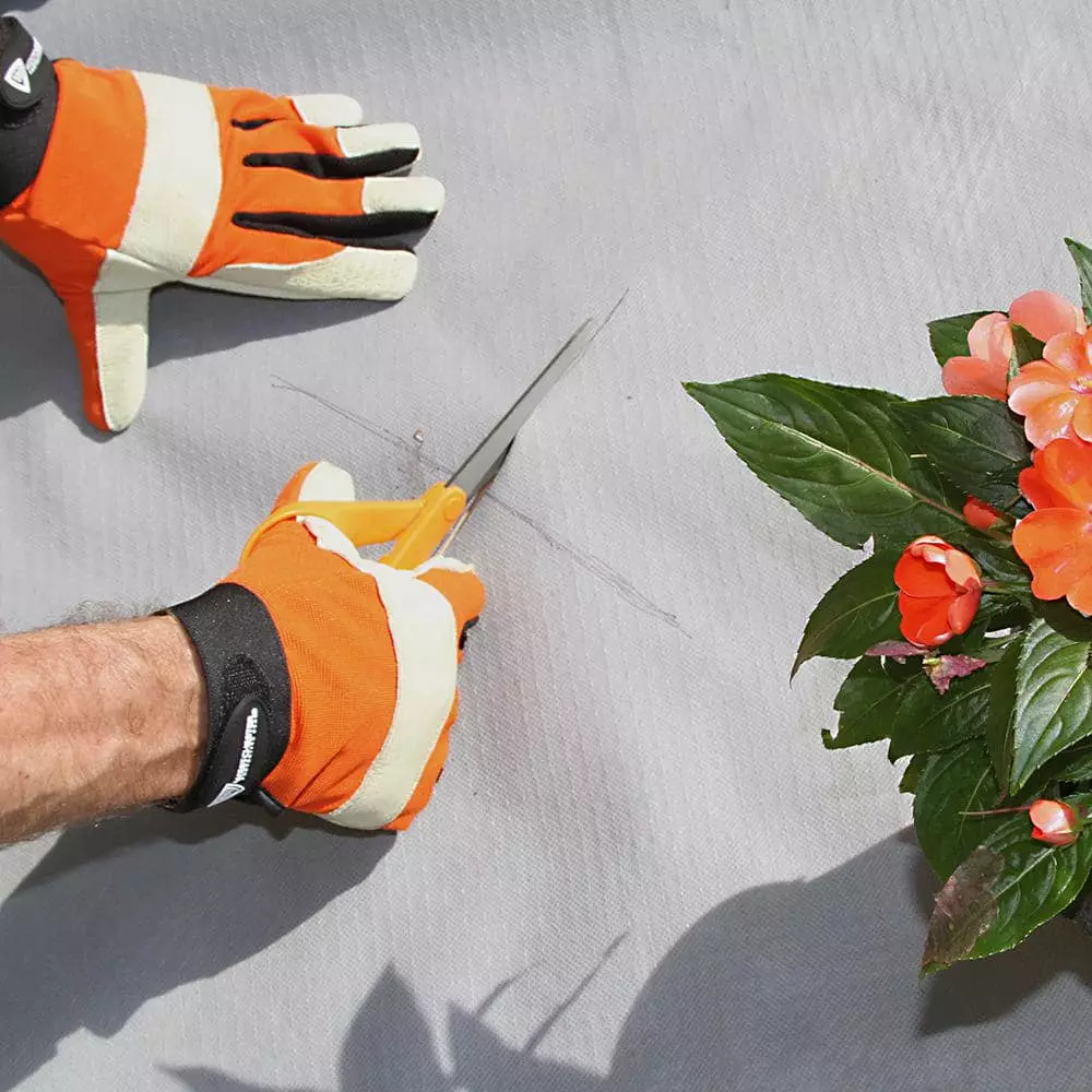 Vigoro 4 ft. x 100 ft. Matrix Grid Heavy-Duty Landscape Fabric (4-Pack) 13 Vigoro 4 ft. x 100 ft. Matrix Grid Heavy-Duty Landscape Fabric (4-Pack) - Image 11