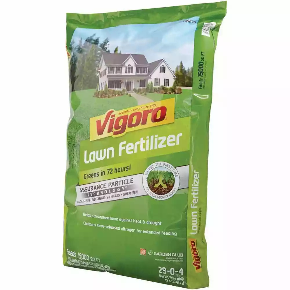 Vigoro 42 lbs. 15,000 sq. ft. Lawn Fertilizer for All Grass Types 4 Vigoro 42 lbs. 15,000 sq. ft. Lawn Fertilizer for All Grass Types - Image 2