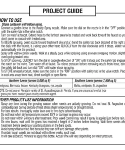 Vigoro 32 oz. 7,500 sq. ft. Spring Ready-to-Spray Concentrate Weed and Feed Lawn Fertilizer -Outdoor Plant Life vigoro lawn fertilizers hg 52511 2 66 1000