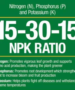 Vigoro 14 lb. All Season Bold Blooms Flowering Plant Food (15-30-15) 8 Vigoro 14 lb. All Season Bold Blooms Flowering Plant Food (15-30-15) -Outdoor Plant Life vigoro plant food fertilizer 160255 4f 1000